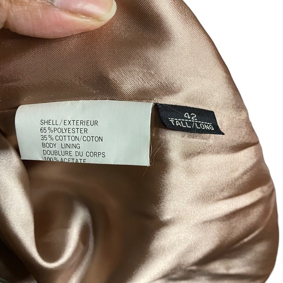 Christian Dumas Cement Button Down Belted Trench Coat - Picture 9 of 11